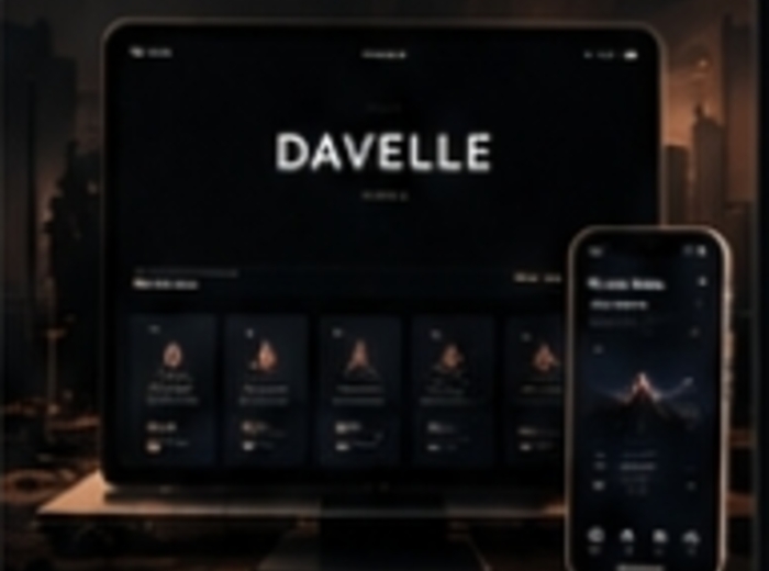 Davelle Studios digital product concept
